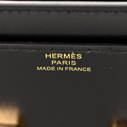 Hermes Box Constance Wallet To Go Black 6 of 11