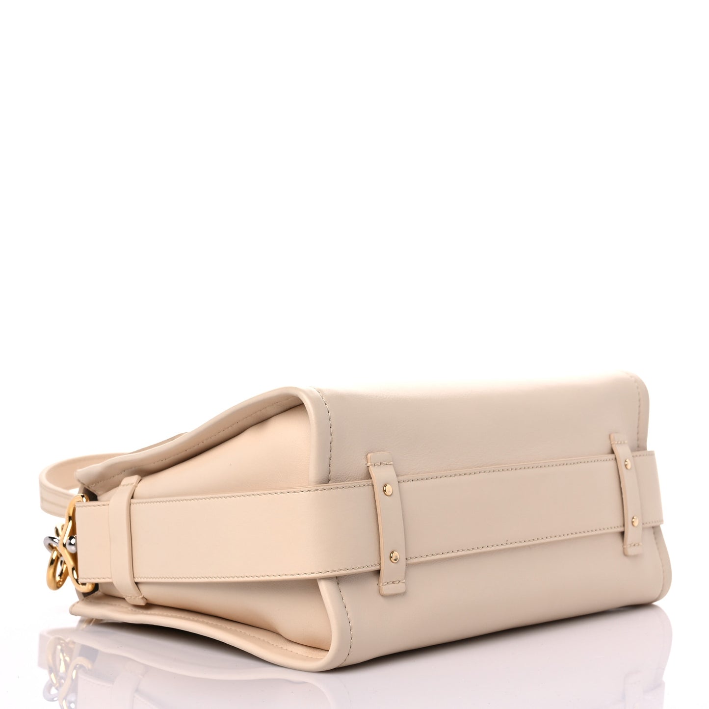 Calfskin Small Tess Day Bag Sweet Beige