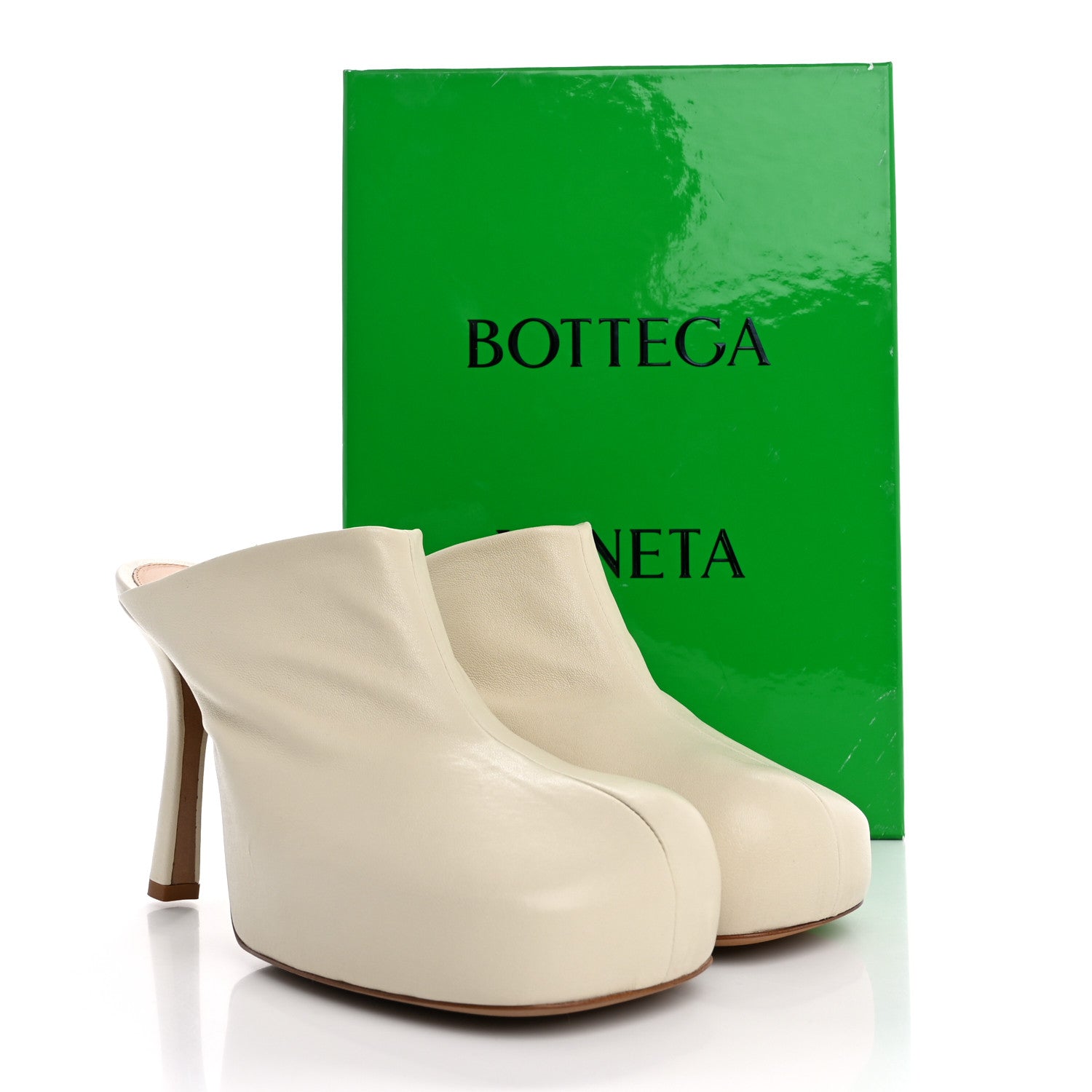 Bottega Veneta Stretch Nappa The Bold Mules 39 Wax 11 of 11