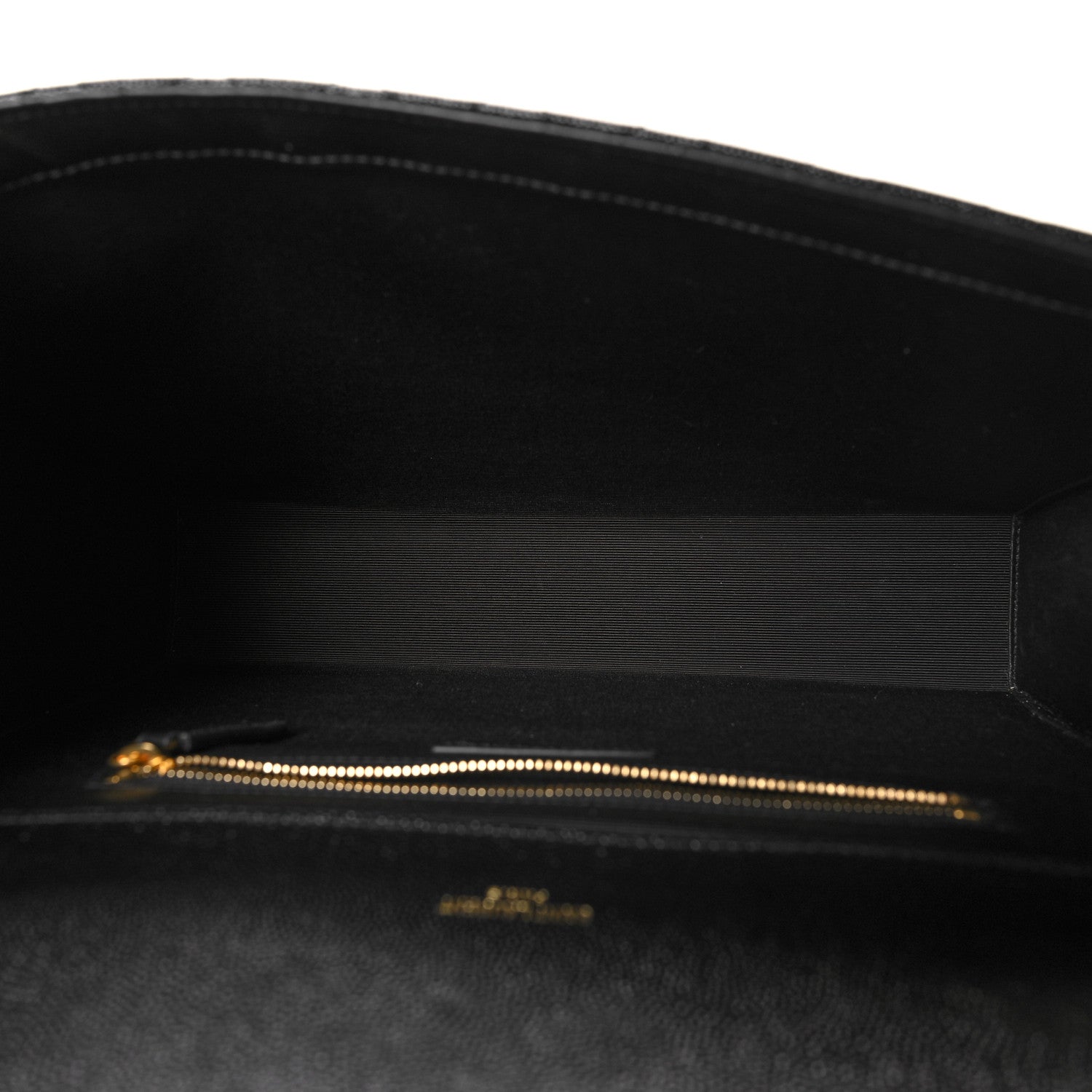 Saint Laurent Grain De Poudre Textured Mixed Matelasse Large Triquilt Monogram Satchel Black 5 of 10