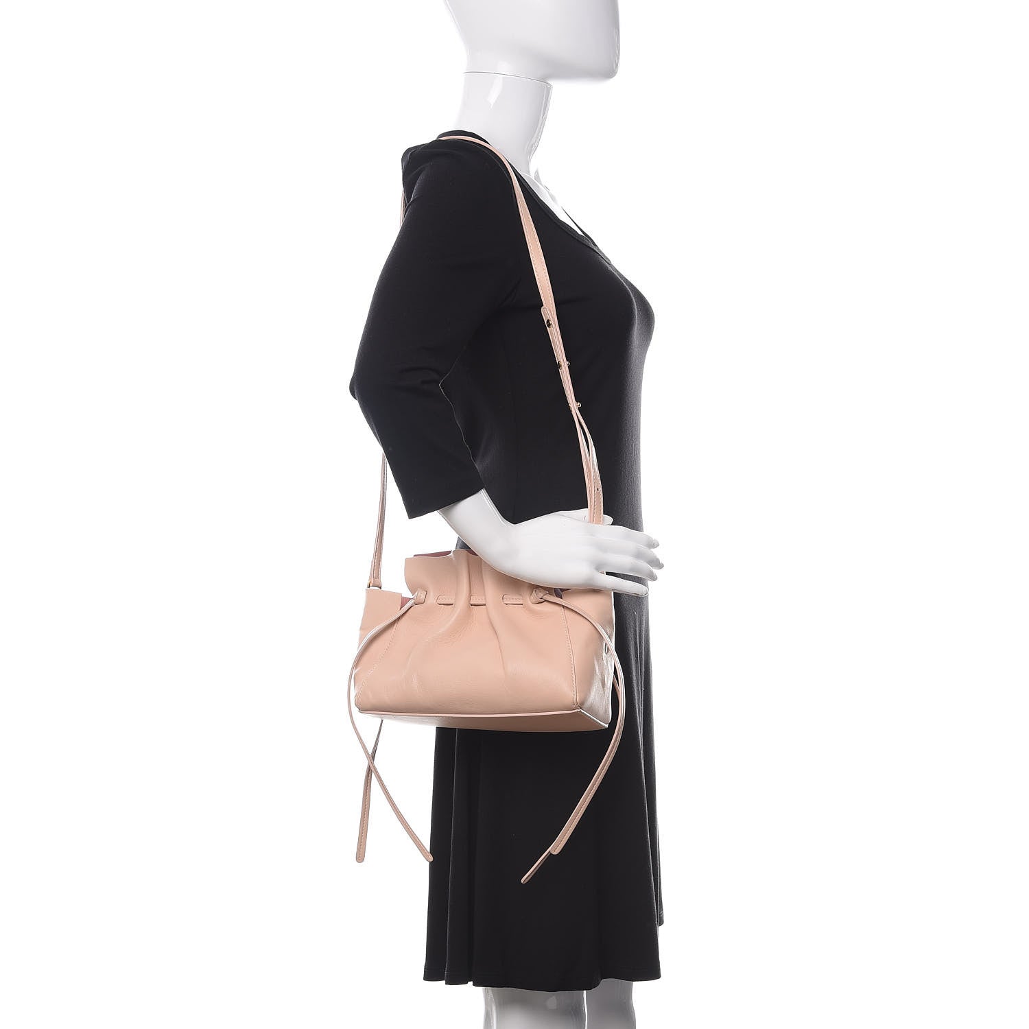 Mansur Gavriel Lambskin Mini Protea Bag Rosa Blush 2 of 9