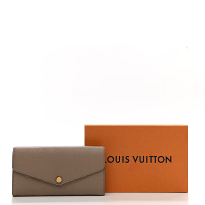 Louis Vuitton Empreinte Sarah Wallet NM Tourterelle 8 of 9