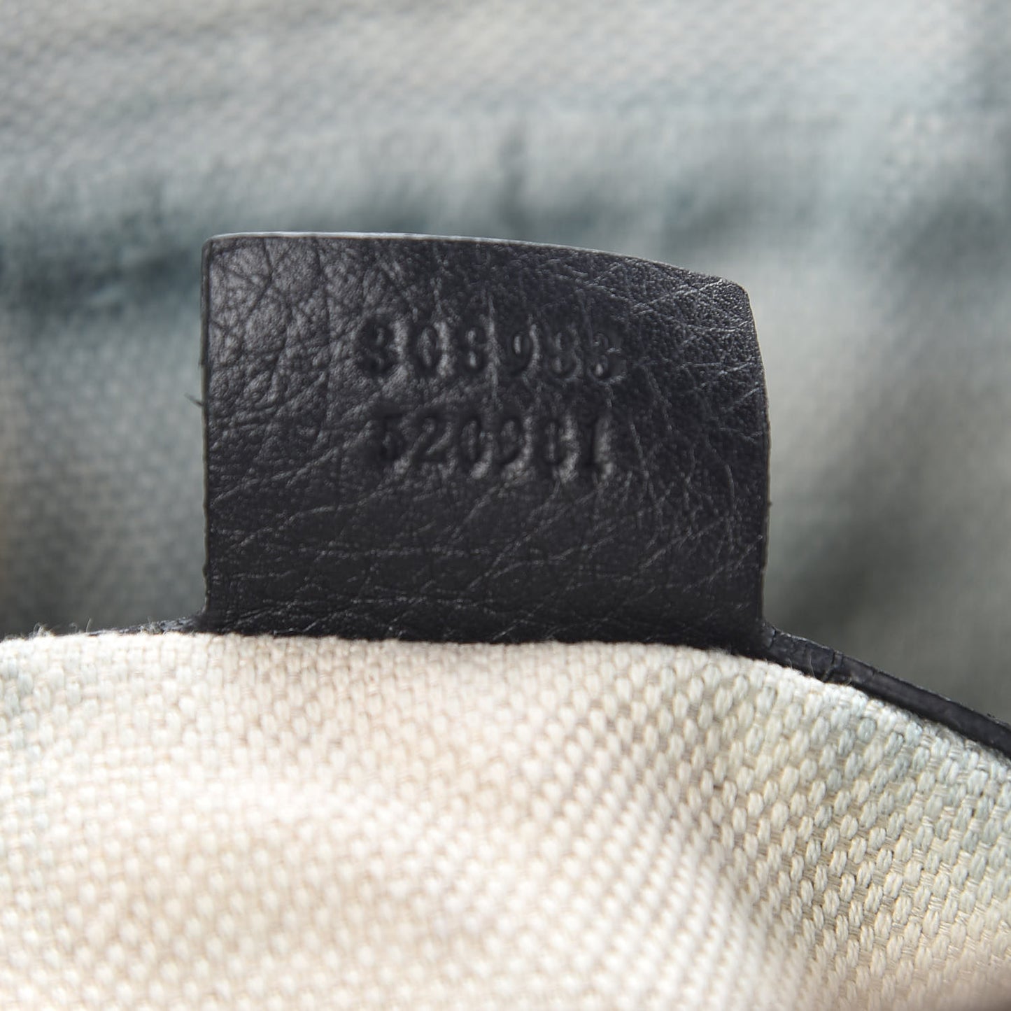 Pebbled Calfskin Small Soho Bowler Black