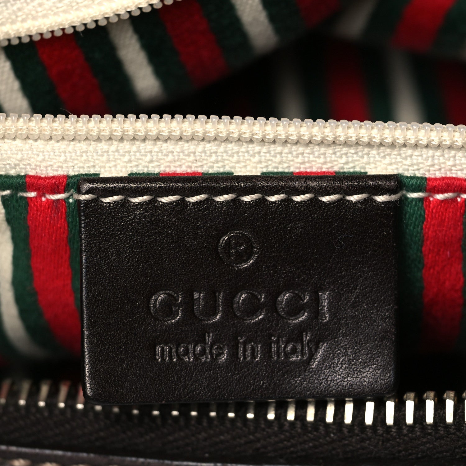 Gucci Monogram Medium New Britt Hobo Dark Brown 6 of 12