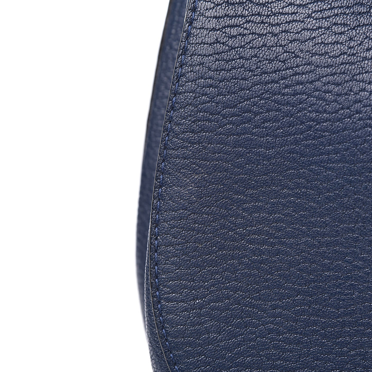Grained Lambskin Drew Shoulder Bag Royal Navy