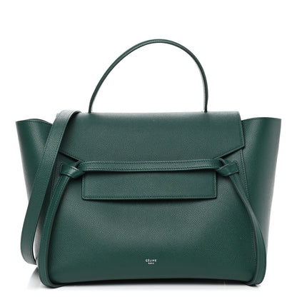 Celine Grained Calfskin Mini Belt Bag Forest 1 of 7