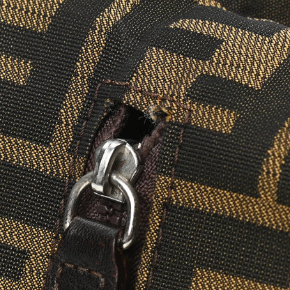 Fendi Fabric FF 1925 Mini Cosmetic Bag Tobacco 5 of 6
