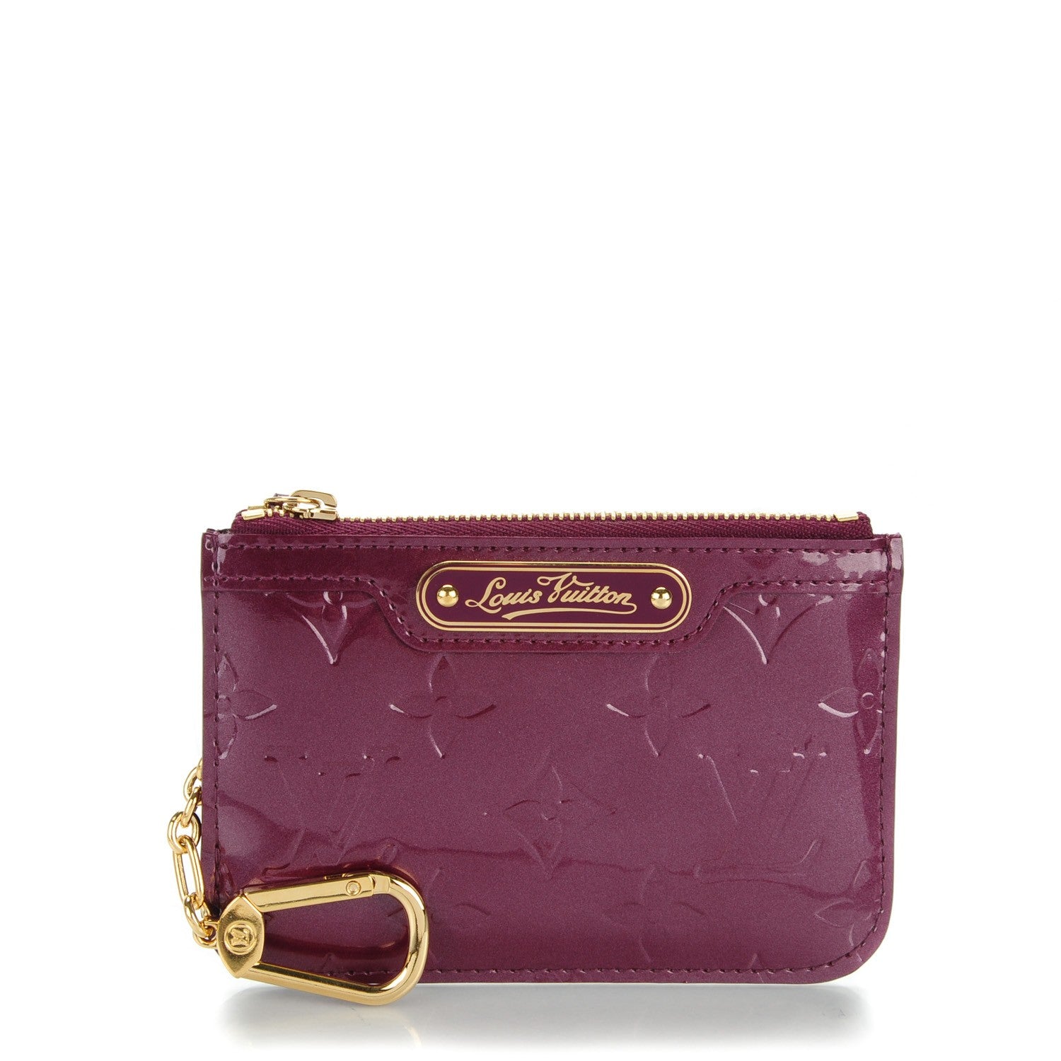 Louis Vuitton Vernis Key Pouch Violet 1 of 7