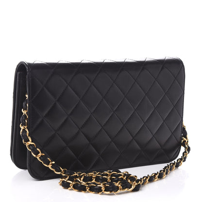 Chanel Lambskin Quilted Small Single Flap Black 3 of 11