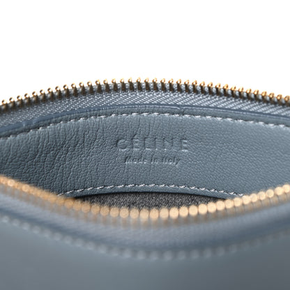 Celine Lambskin Small Trio Crossbody Bag Storm 5 of 8