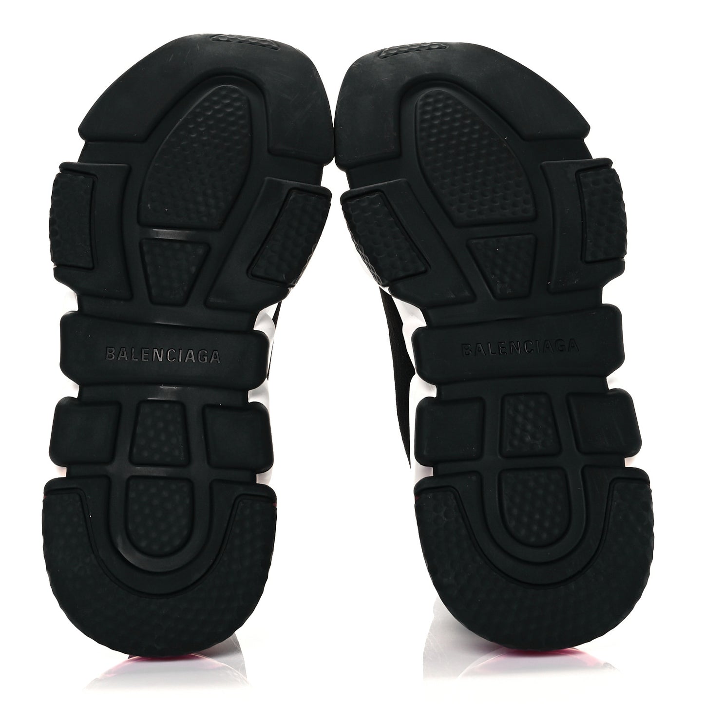 Neoprene Knit Womens Speed Clear Sole Sneakers 37 Black Pink
