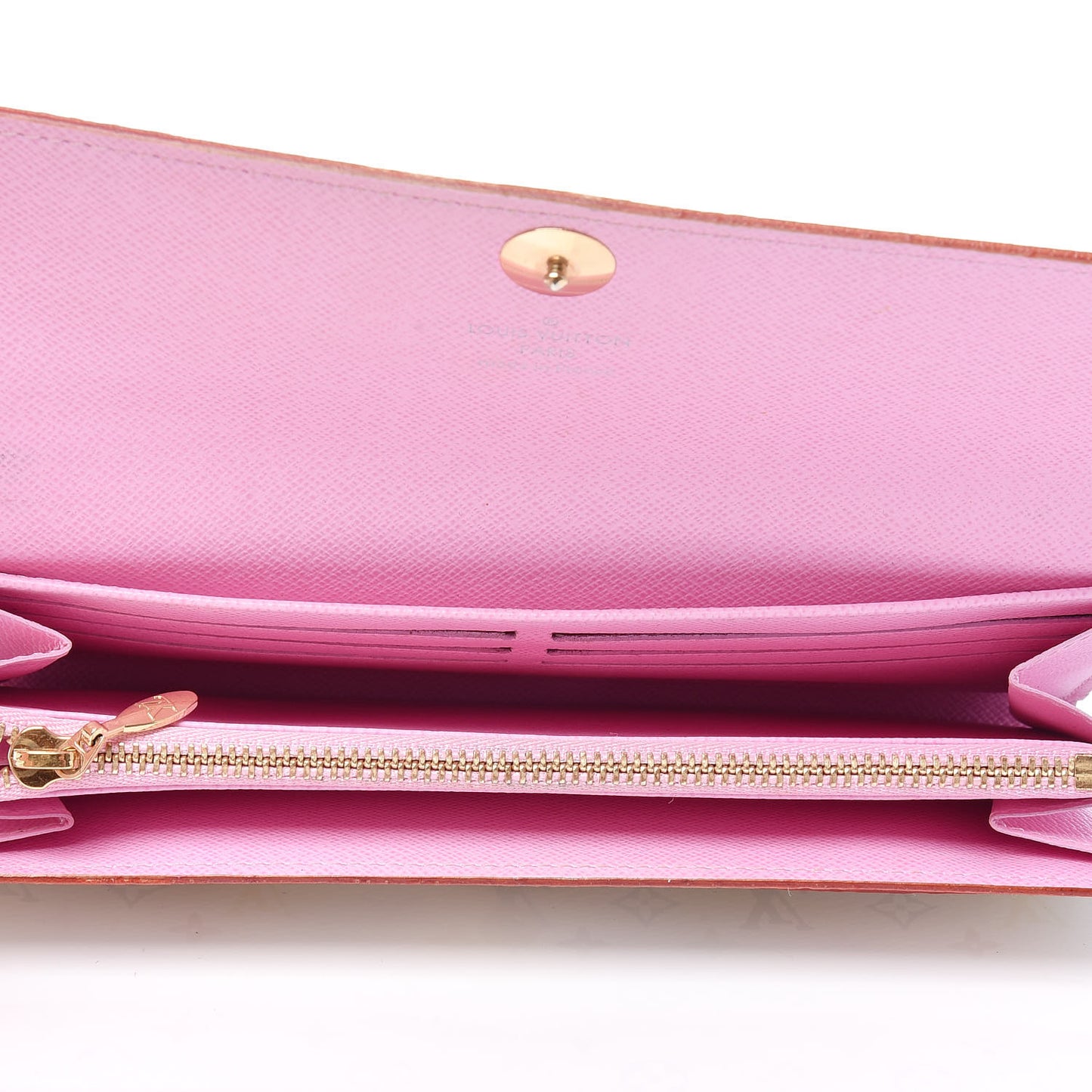 Monogram Multicolor Sarah Wallet White Litchi