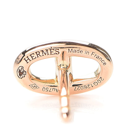 Hermes 18K Rose Gold TPM Farandole Stud Earrings 4 of 5