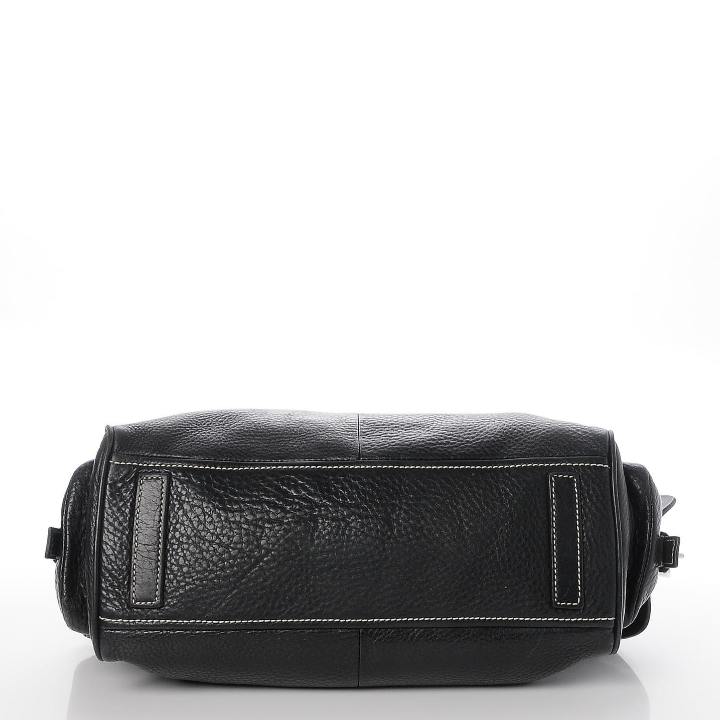 Vitello Daino Side Pocket Tote Black