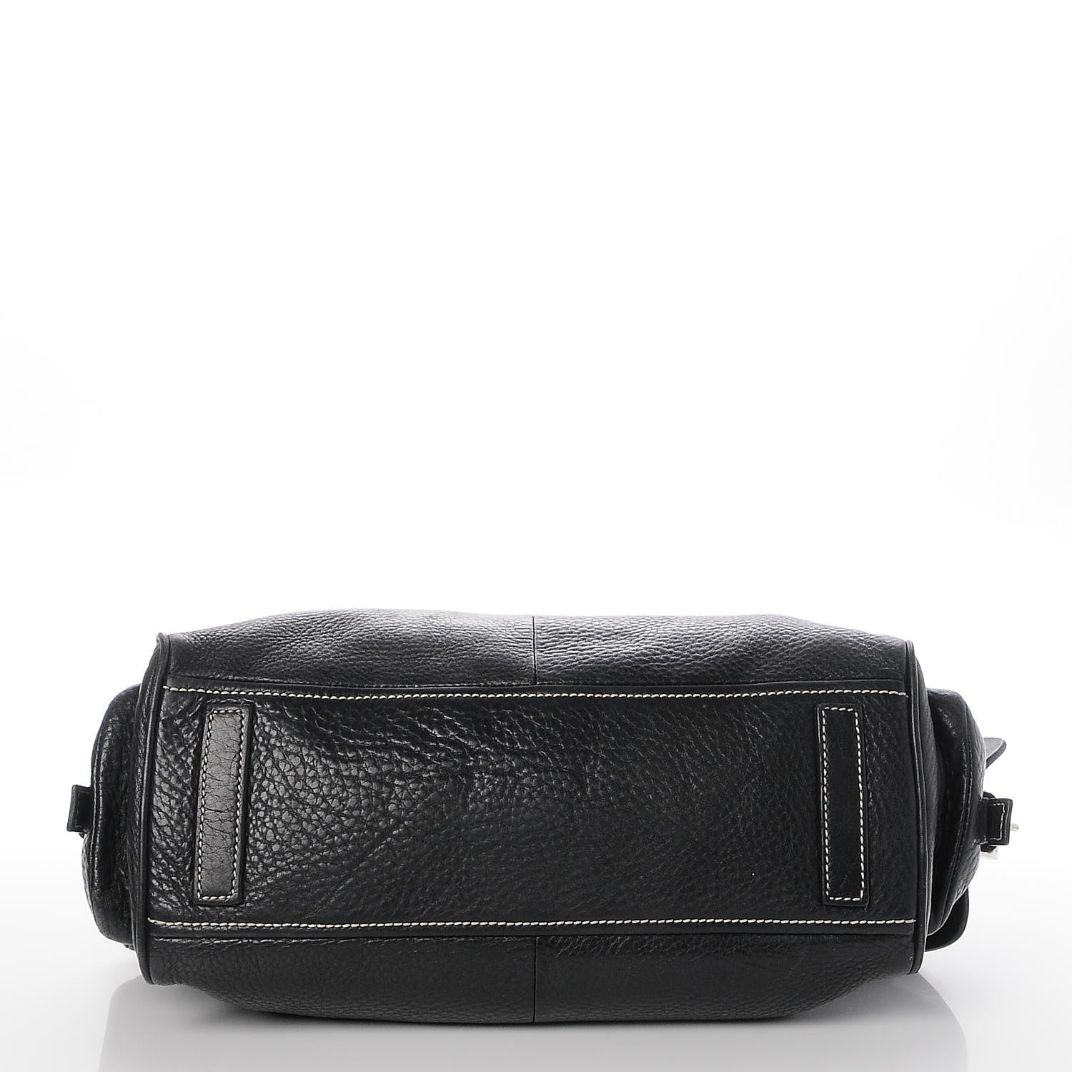 Prada Vitello Daino Side Pocket Tote Black 6 of 20