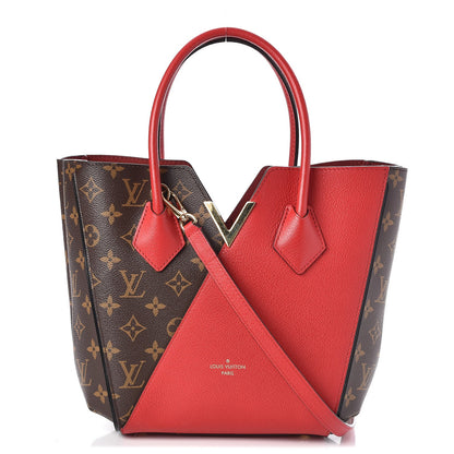 Louis Vuitton Calfskin Monogram Kimono Tote PM Cherry 1 of 8