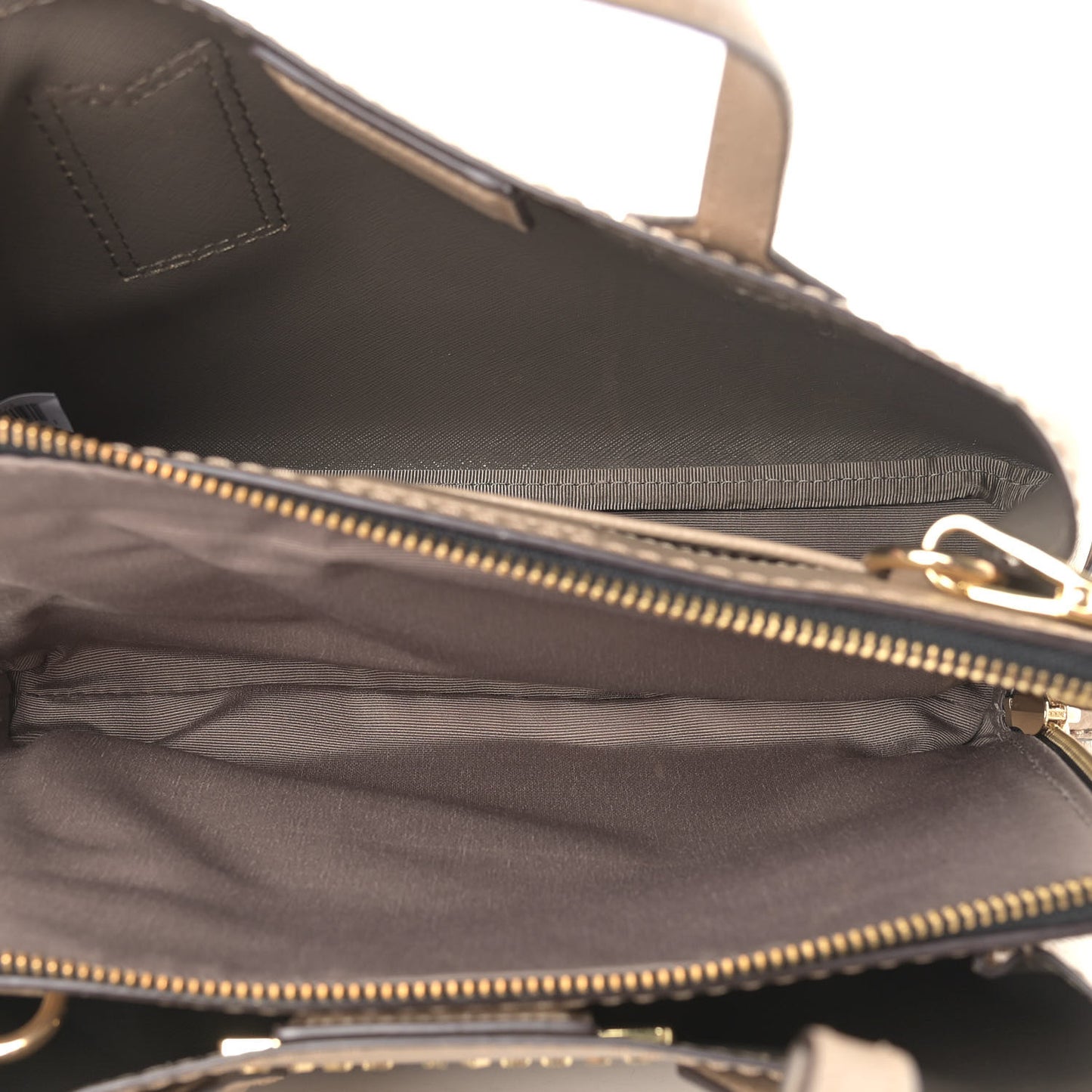 Pebbled Calfskin Editor Shopping Tote Beige