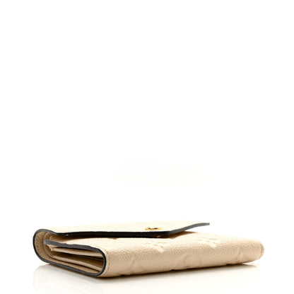 Louis Vuitton Empreinte Victorine Wallet Cream 4 of 11