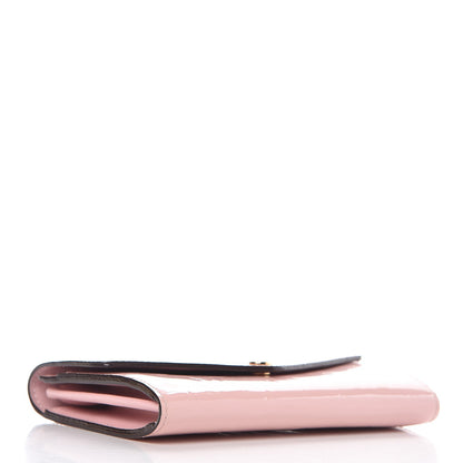 Louis Vuitton Vernis Sarah Compact Wallet Rose Ballerine 4 of 10