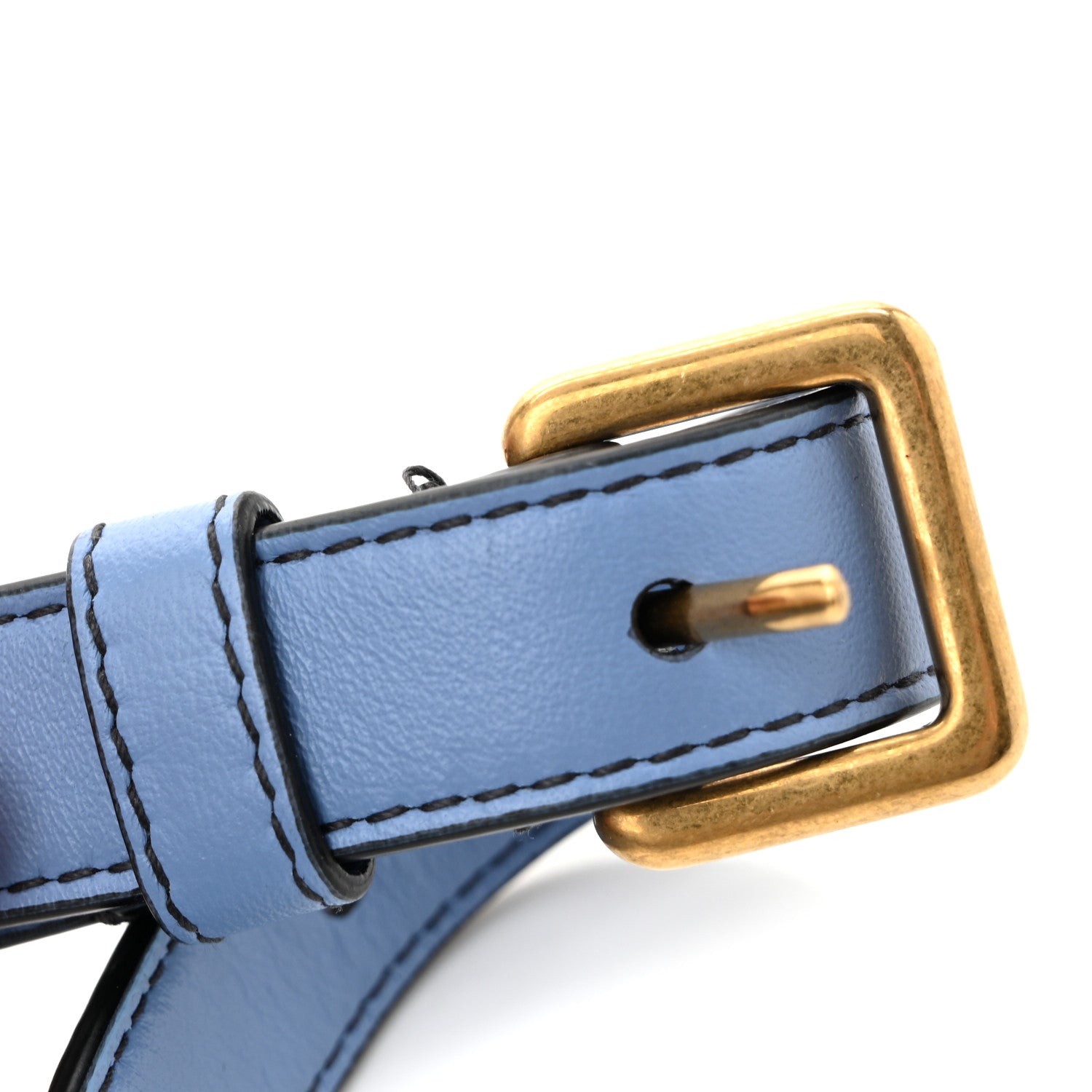 Christian Dior Oblique Saddle Belt Bag Cornflower Blue 15 of 15
