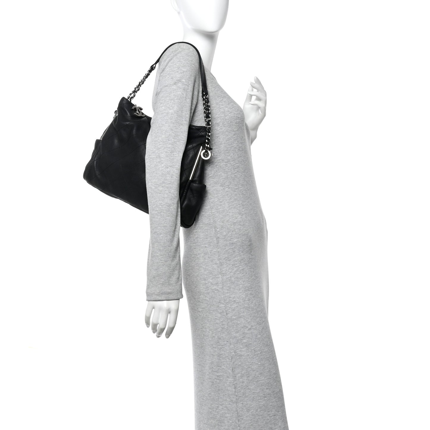 Lambskin Ultimate Soft Hobo Black