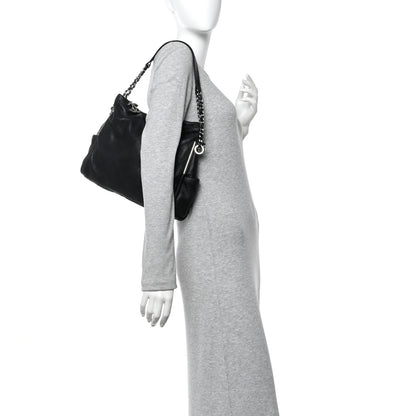 Chanel Lambskin Ultimate Soft Hobo Black 2 of 16