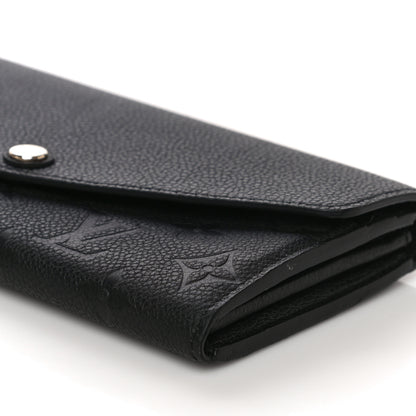 Louis Vuitton Empreinte Sarah Wallet NM Black 9 of 13