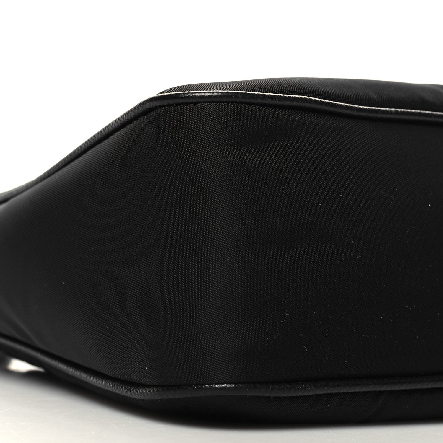 Prada Tessuto Nylon Saffiano Mini Re-Edition 2005 Bag Black 8 of 9