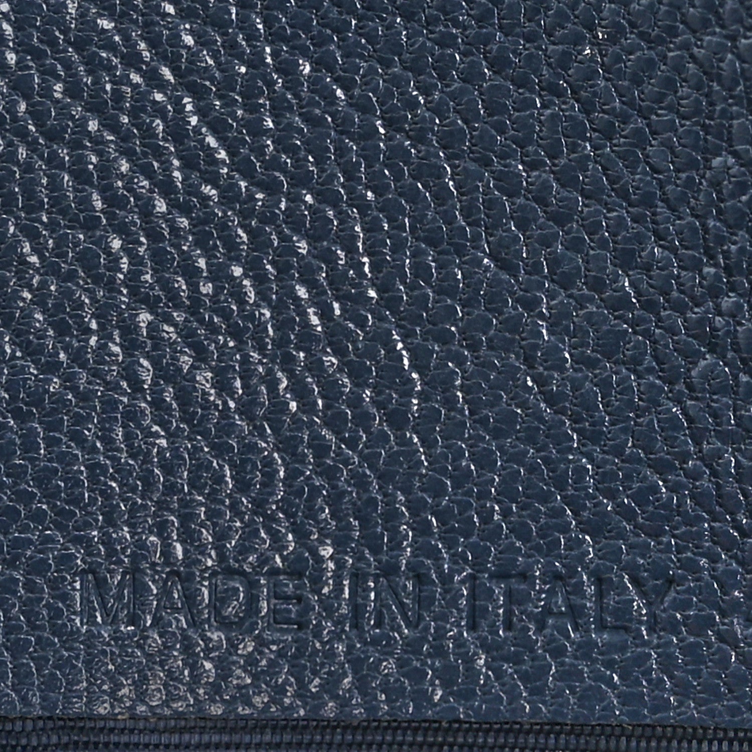 Christian Dior Goatskin Saddle Pouch Wallet Cloud Blue 7 of 11