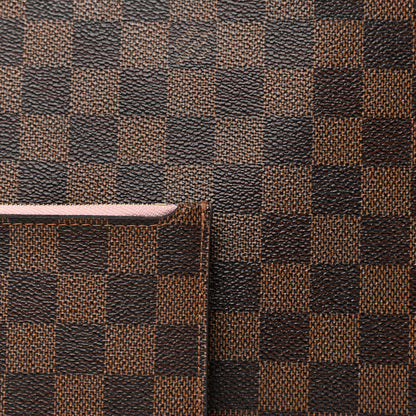Louis Vuitton Damier Ebene Neo Neverfull MM Rose Ballerine 8 of 19