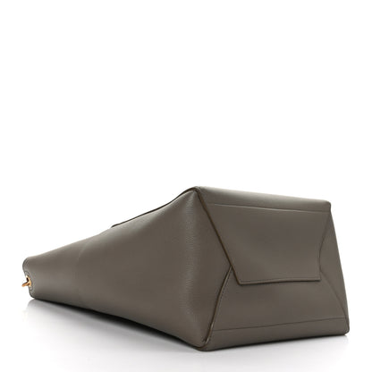 Celine Soft Grained Calfskin Sangle Bucket Bag Taupe 4 of 7