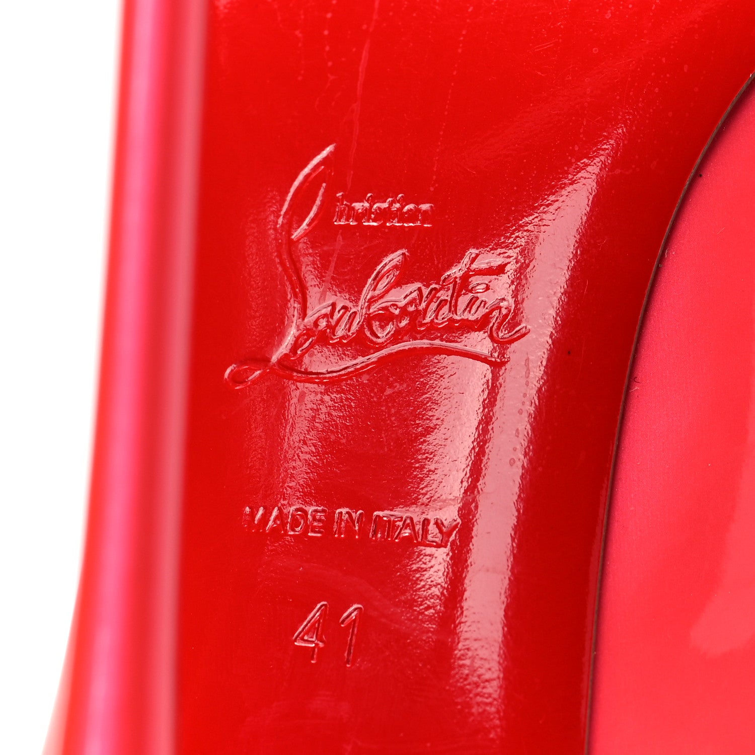 Christian Louboutin Metallic Patent So Kate 120 Pumps 41 Florida 6 of 8