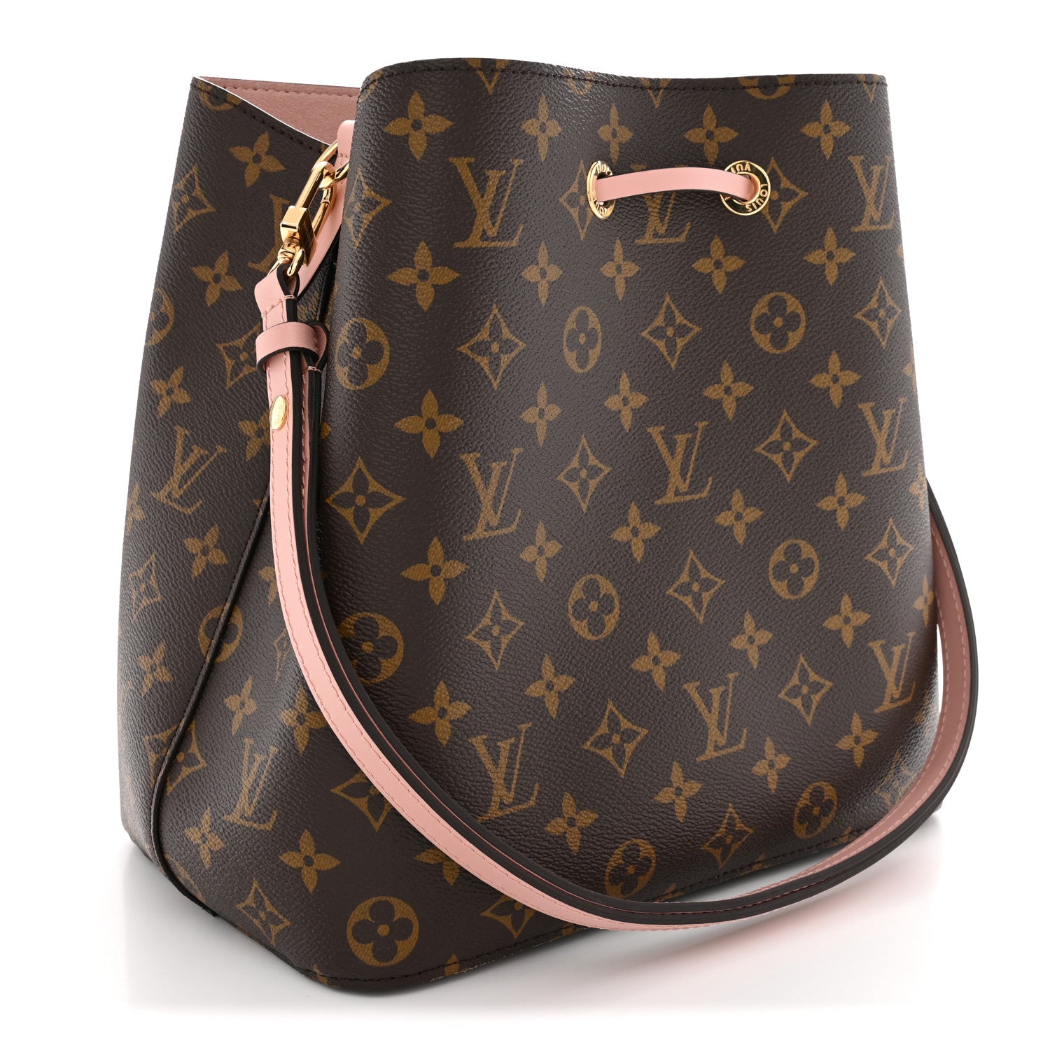 Louis Vuitton Monogram Neonoe MM Rose Poudre 3 of 9