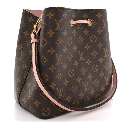 Louis Vuitton Monogram Neonoe MM Rose Poudre 3 of 9