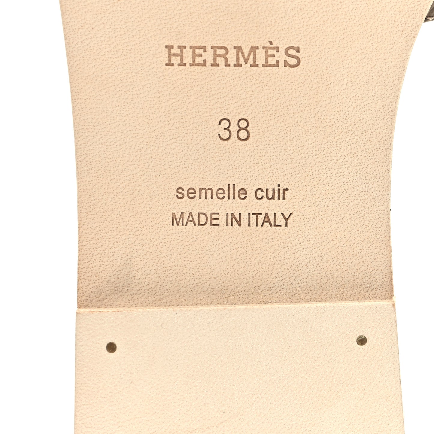 Epsom Oran Sandals 38 Etoupe