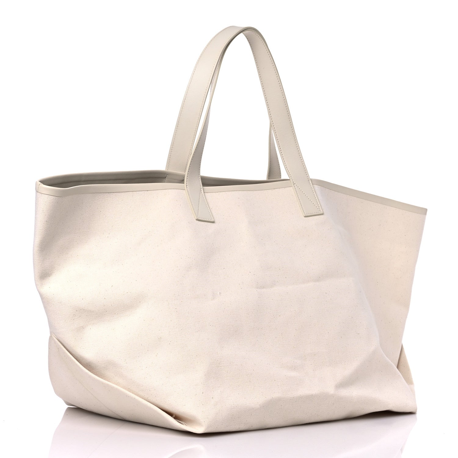 Celine Textile Medium Made In Tote Natural Red 4 of 14