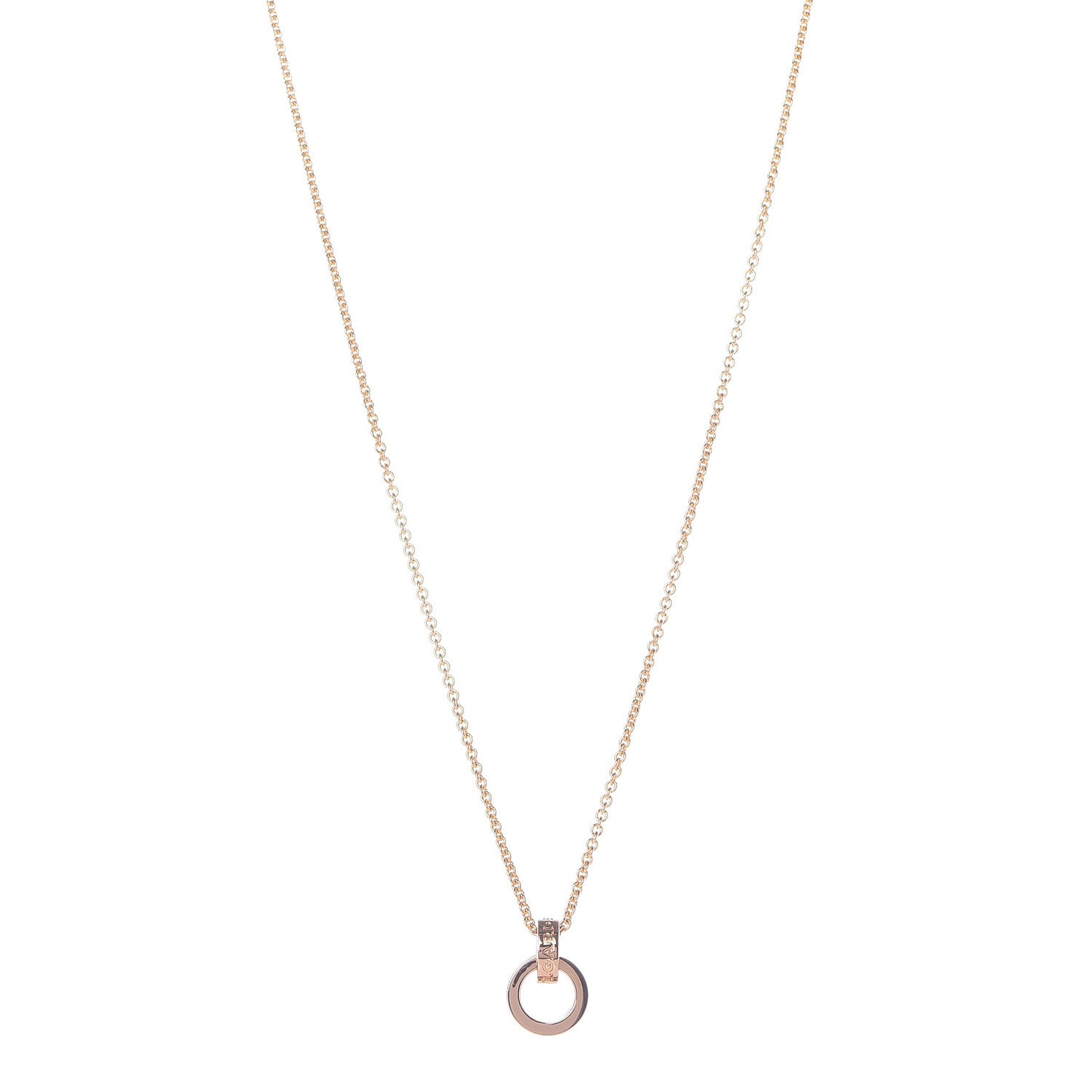 18K Rose Gold Amethyst Pink Tourmaline BVLGARI BVLGARI Pendant Necklace