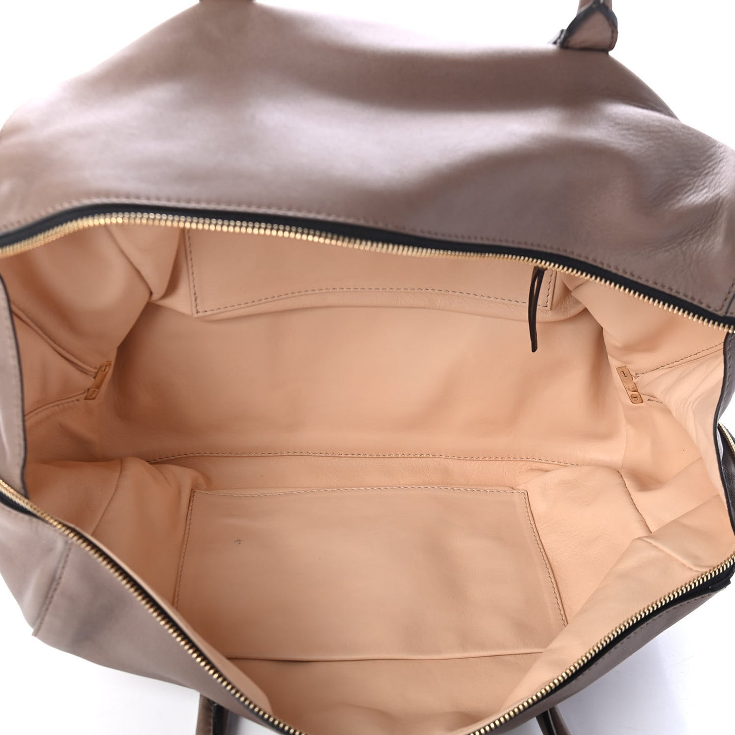 Lambskin Large Madeleine Duffel Smoke