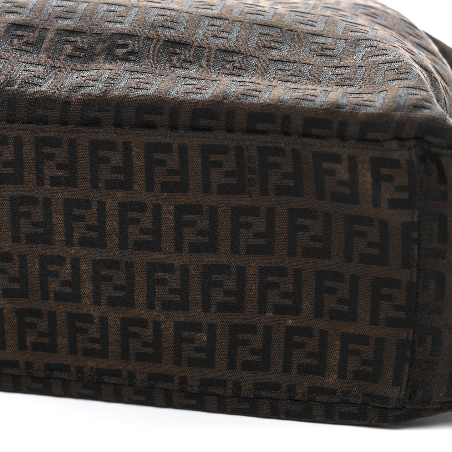 Zucchino Large Zipper Tote  Brown