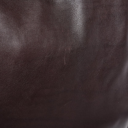 Gucci Calfskin Medium Indy Top Handle Hobo Dark Brown 8 of 8