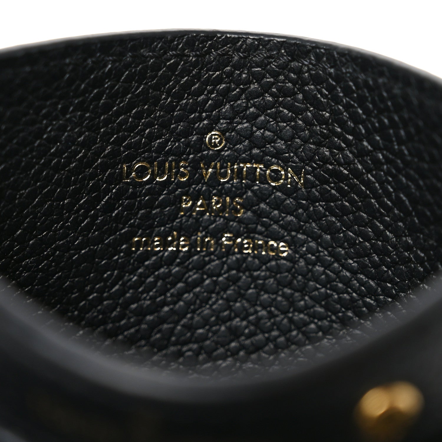 Louis Vuitton Empreinte Monogram Giant Card Holder Black Beige 6 of 6