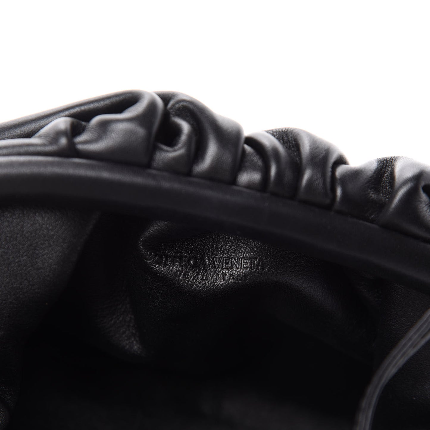 Butter Calfskin The Mini Pouch Black
