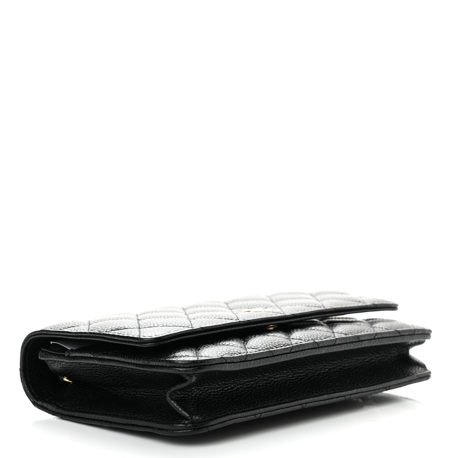 Chanel Caviar Quilted Wallet On Chain WOC Black 3 of 11