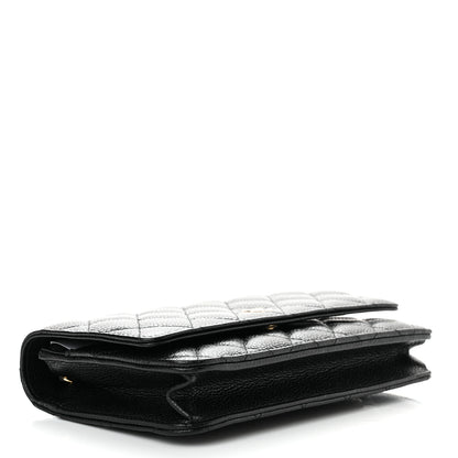Chanel Caviar Quilted Wallet On Chain WOC Black 3 of 11