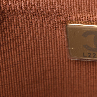 Chanel Lambskin Quilted Wallet On Chain WOC Brown 8 of 14