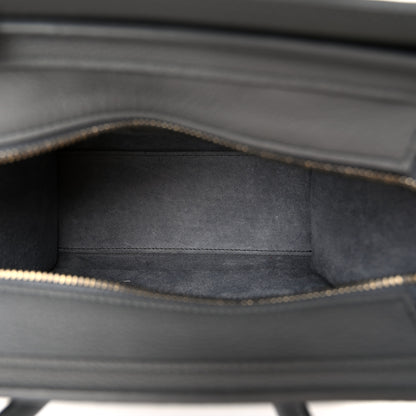 Celine Baby Drummed Calfskin Nano Luggage Kohl 5 of 11