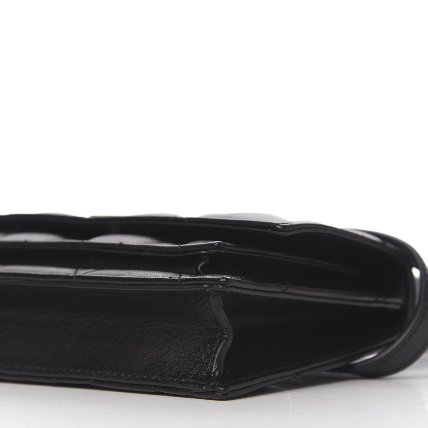 Balenciaga Nappa Calfskin Quilted XS Sharp Belt Bag Black 7 of 8