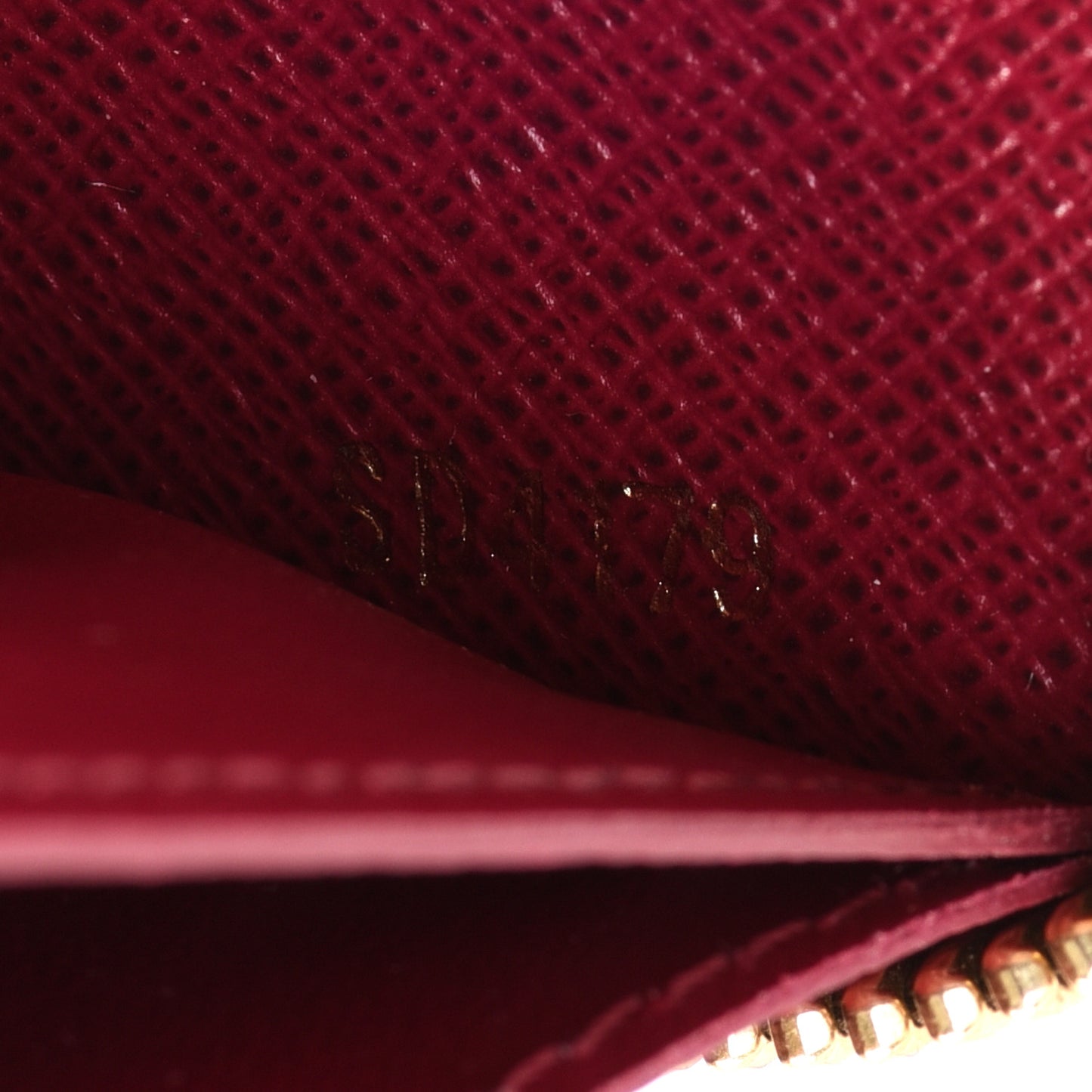 Monogram Clemence Wallet Fuchsia