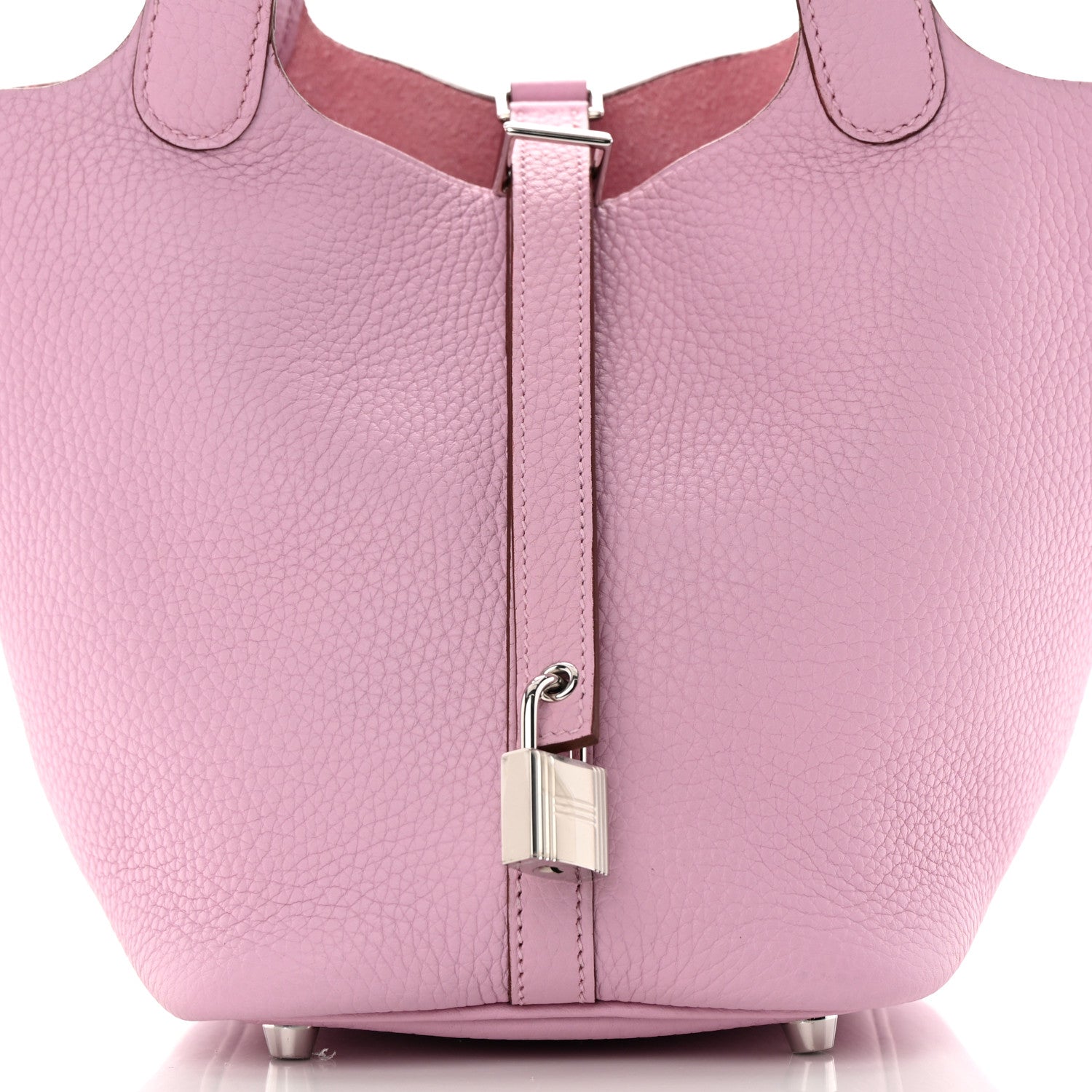 Hermes Taurillon Clemence Picotin Lock 18 PM Mauve Sylvestre 8 of 11