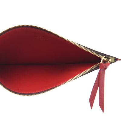 Louis Vuitton Damier Ebene Pochette Felicie Chain Wallet 12 of 14